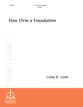 How Firm a Foundation Handbell sheet music cover